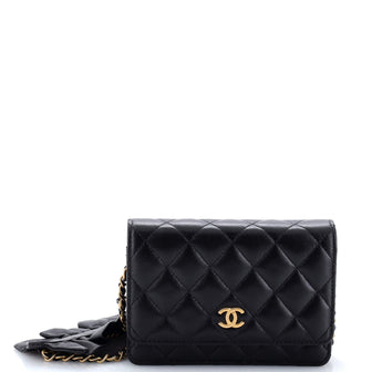 Chanel Romance Wallet on Chain Quilted Lambskin Mini