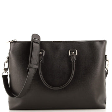 Louis Vuitton Anton Soft Briefcase Taiga Leather