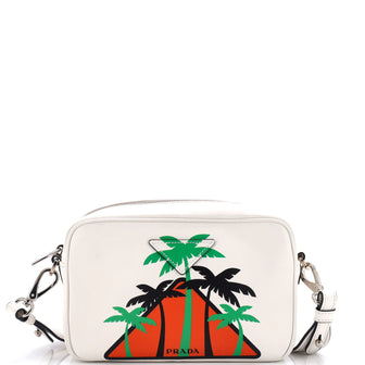 Prada Camera Bag Printed City Calf Medium