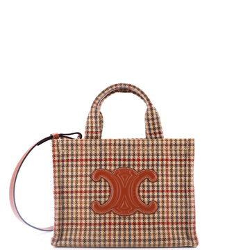 Celine Cabas Thais Tote Tweed Small