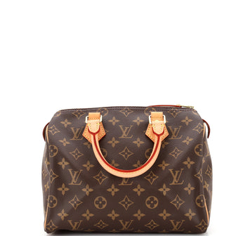 Louis Vuitton Speedy Handbag Monogram Canvas 25