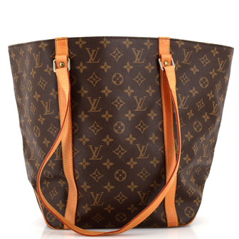 Louis Vuitton Shopping Sac Handbag Monogram Canvas MM