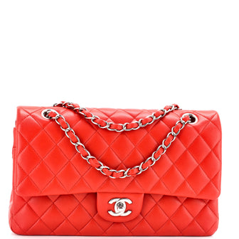 Chanel Classic Double Flap Bag Quilted Lambskin Medium