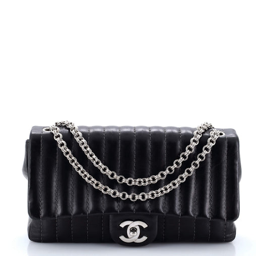 Chanel Bijoux Chain Vertical Flap Bag Vertical Quilt Lambskin
