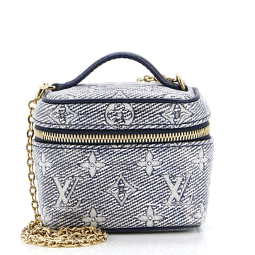 Louis Vuitton Vanity Case Monoglam Jacquard Canvas Micro