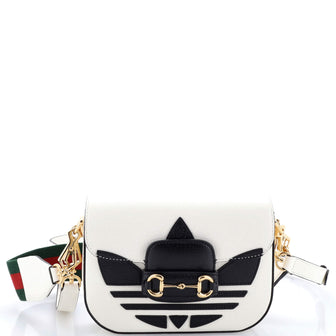 Gucci x Adidas Horsebit 1955 Shoulder Bag Leather Mini