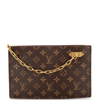 Louis Vuitton Legacy Chain Clutch Monogram Canvas