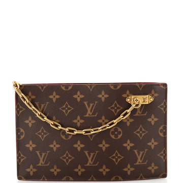 Louis Vuitton Legacy Chain Clutch Monogram Canvas
