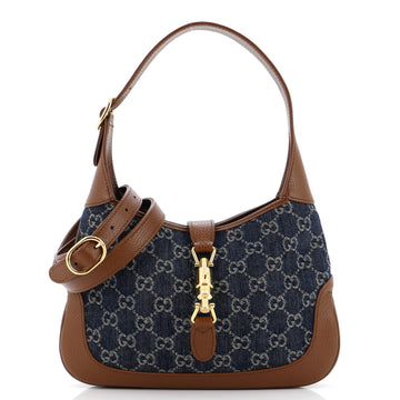 Gucci Jackie 1961 Hobo GG Denim Small