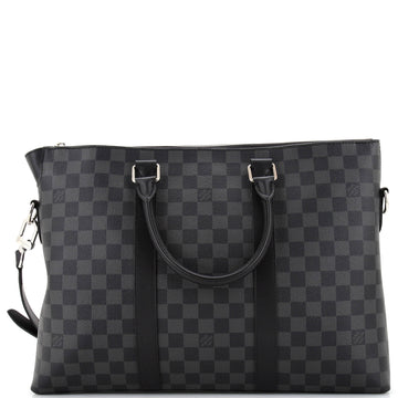 Louis Vuitton Anton Briefcase Damier Graphite