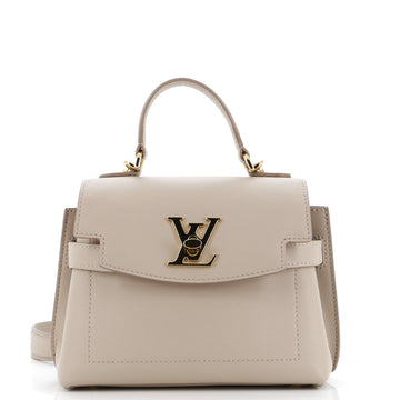 Louis Vuitton Lockme Ever Handbag Leather Mini