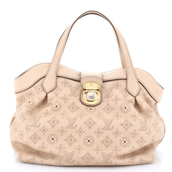 Louis Vuitton Cirrus Handbag Mahina Leather PM