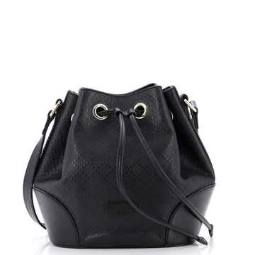 Gucci Bright Bucket Bag Diamante Leather Small