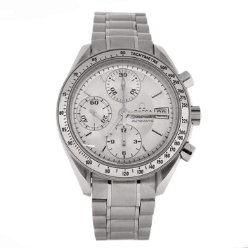 Omega Speedmaster Date Chronograph Automatic Watch Stainless Steel 39