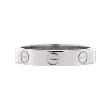Cartier Love Wedding Band Ring 18K White Gold