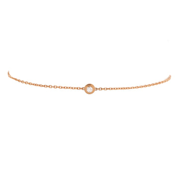 Cartier D'Amour Bracelet 18K Rose Gold and Diamond XS
