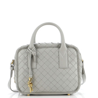 Bottega Veneta Getaway Bag Intrecciato Leather Small