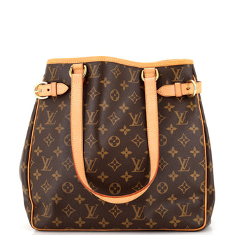 Louis Vuitton Batignolles Handbag Monogram Canvas Vertical