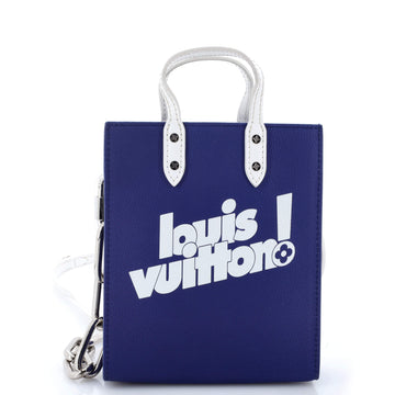 Louis Vuitton Sac Plat Bag Everyday Signature Printed Leather XS