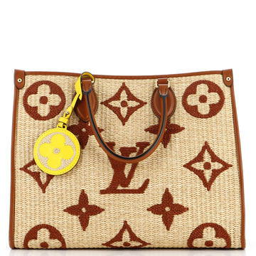 Louis Vuitton OnTheGo Tote Monogram Giant Raffia MM