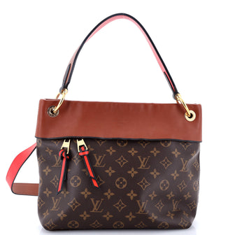 Louis Vuitton Tuileries Besace Bag Monogram Canvas with Leather
