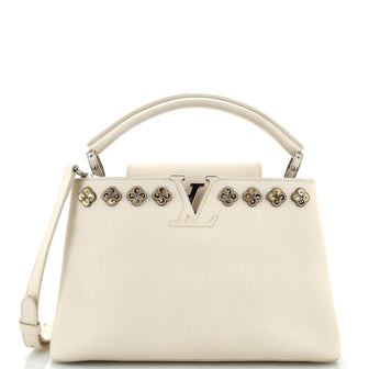 Louis Vuitton Capucines Bag Leather with Embellished Detail PM