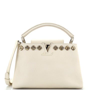 Louis Vuitton Capucines Bag Leather with Embellished Detail PM
