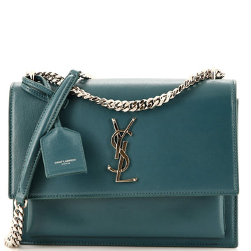 Saint Laurent Sunset Crossbody Bag Leather Medium