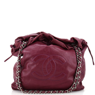 Chanel Caviar 31 Drawstring Tote Caviar Large