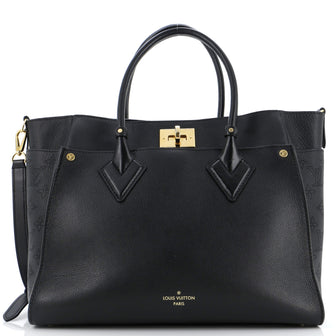 Louis Vuitton On My Side Tote Mahina Leather MM