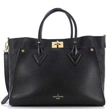 Louis Vuitton On My Side Tote Mahina Leather MM