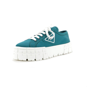 Prada Women's Double Wheel Platform Sneakers Nylon