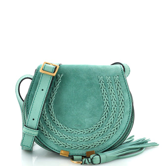 Chloe Marcie Crossbody Bag Suede Small