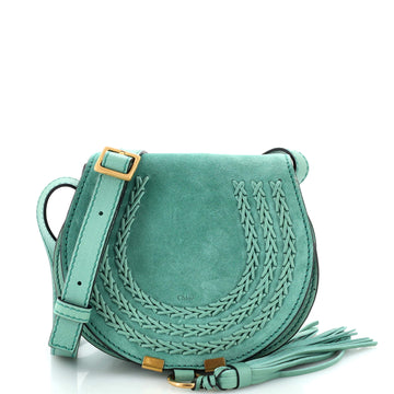 Chloe Marcie Crossbody Bag Suede Small