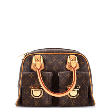 Louis Vuitton Manhattan Handbag Monogram Canvas PM