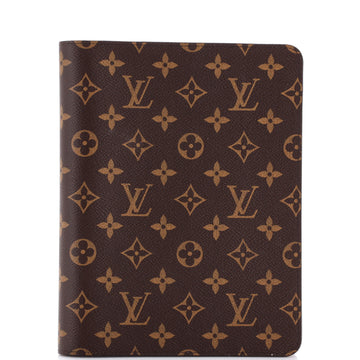 Louis Vuitton Desk Agenda Cover Monogram Canvas
