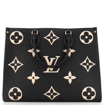 Louis Vuitton OnTheGo Tote Bicolor Monogram Empreinte Giant MM