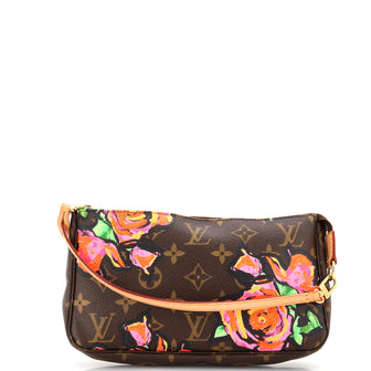 Louis Vuitton Pochette Accessoires Limited Edition Monogram Roses