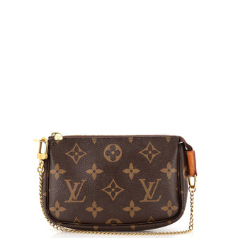 Louis Vuitton Pochette Accessoires Monogram Canvas Mini