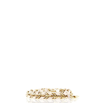 Louis Vuitton Multi Pochette Accessoires Woven Chain Strap Leather and Metal