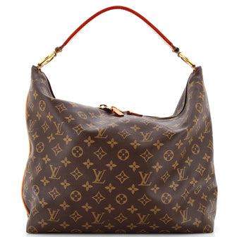 Louis Vuitton Sully Handbag Monogram Canvas MM