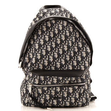 Christian Dior Rider Backpack Oblique Canvas Small