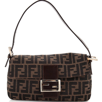 Fendi Baguette Bag Zucca Canvas