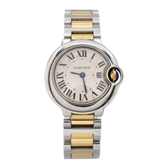 Cartier Ballon Bleu de Cartier Quartz Watch Stainless Steel and Yellow Gold 28