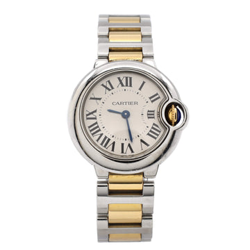 Cartier Ballon Bleu de Cartier Quartz Watch Stainless Steel and Yellow Gold 28
