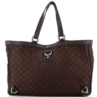 Gucci Abbey D-Ring Tote GG Canvas Large
