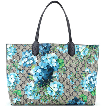 Gucci Reversible Tote Blooms GG Print Leather Medium