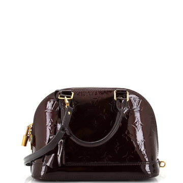 Louis Vuitton Alma Handbag Monogram Vernis BB