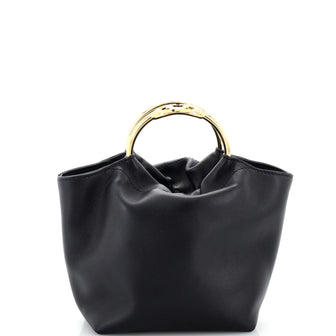 Valentino Garavani Carry Secrets Tote Leather Small