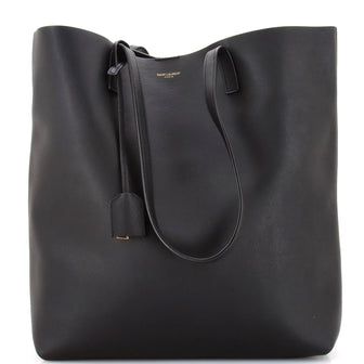 Saint Laurent Shopper Tote Leather Tall